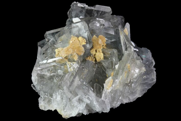 Light Blue, Bladed Barite Crystal Cluster - Peru #103932
